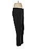 Banana Republic Solid Black Wool Pants Size 6 - photo 4