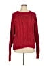 Lauren by Ralph Lauren 100% Cotton Solid Red Pullover Sweater Size XL - photo 1