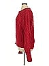 Lauren by Ralph Lauren 100% Cotton Solid Red Pullover Sweater Size XL - photo 5