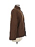 Eileen Fisher Brown Wool Coat Size M - photo 4