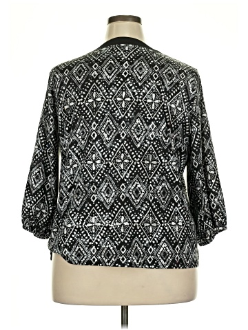 Cathy Daniels 3/4 Sleeve Blouse (view 2)