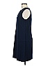 Ann Taylor LOFT Solid Blue Casual Dress Size 6 - photo 5