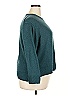 Ella Moss Teal Pullover Sweater Size XXL - photo 4