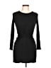 Aqua Solid Black Cocktail Dress Size 12 - photo 1