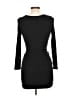 Aqua Solid Black Cocktail Dress Size 12 - photo 2