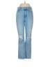 Madewell Hearts Blue Jeans Size 28 waist - photo 1