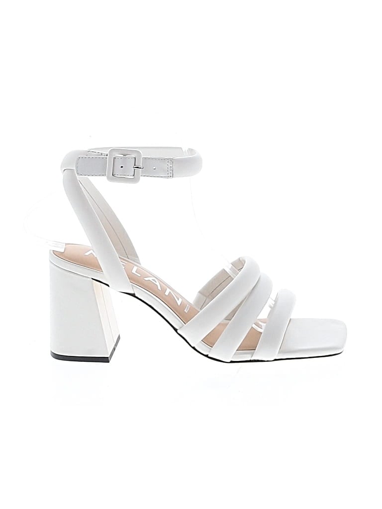 Pre-owned Antonio Melani Sandals In White
