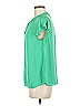 Maison d' Amelie 100% Polyester Green Short Sleeve Blouse Size M - photo 5
