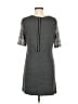 Single 100% Polyester Chevron-herringbone Gray Casual Dress Size M - photo 2
