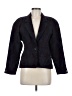 Liz Claiborne 100% Wool Tweed Jacquard Damask Blue Wool Blazer Size 8 (petite) - photo 1