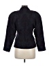 Liz Claiborne 100% Wool Tweed Jacquard Damask Blue Wool Blazer Size 8 (petite) - photo 2