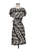 Donna Morgan Argyle Black Casual Dress Size 2 - photo 1