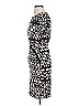 Donna Morgan Argyle Black Casual Dress Size 2 - photo 5