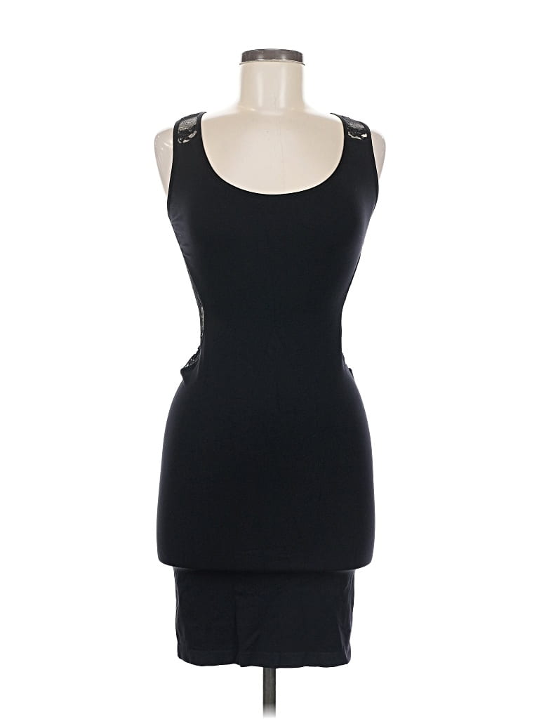 Pre-owned Unbranded Cocktail Dress In Black