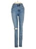 AGOLDE Hearts Blue Jeans Size 25 waist - photo 1