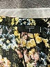 T Tahari 100% Polyester Floral Black Yellow 3/4 Sleeve Blouse Size 1X (estimated) - photo 7