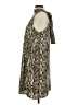 Mittoshop 100% Polyester Animal Print Tan Cocktail Dress Size M - photo 5