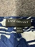 Lane Bryant 100% Cotton Blue Long Sleeve Blouse Size 18 - 20 Plus - photo 7