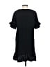 Zara Solid Black Casual Dress Size S - photo 2