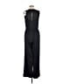 MICHAEL Michael Kors 100% Polyester Solid Black Jumpsuit Size 8 - photo 2