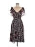 Lulus 100% Polyester Paisley Black Cocktail Dress Size XS - photo 1