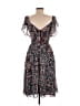 Lulus 100% Polyester Paisley Black Cocktail Dress Size XS - photo 2