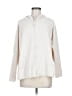 Halogen 100% Polyester Ivory Zip Up Hoodie Size M - photo 1