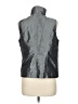 Chico's Metallic Silver Vest Size Med (1) - photo 2
