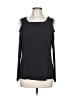 Simonton Says Black Long Sleeve Top Size L - photo 1