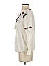 Tory Burch 100% Cotton Ivory Long Sleeve Blouse Size 4 - photo 5