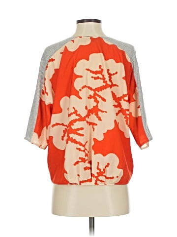 Karen Zambos Short Sleeve Blouse (view 2)
