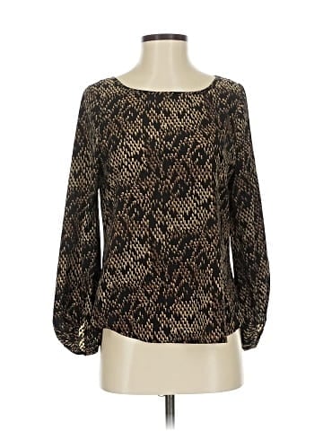 Pookie & Sebastian Long Sleeve Blouse (view 1)
