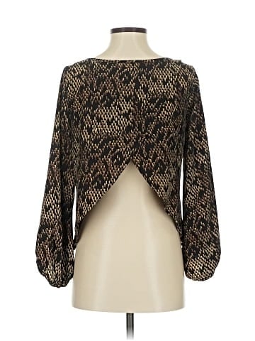 Pookie & Sebastian Long Sleeve Blouse (view 2)