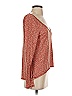 BKE Orange Red 3/4 Sleeve T-Shirt Size XS - photo 4