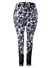 Active by Old Navy Floral Blue Casual Pants Size XXL - photo 2