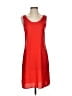 St. John Solid Red Casual Dress Size XS - photo 1