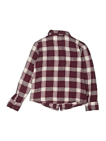 Justice Long Sleeve Button-Down Shirt (view 2)