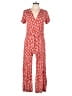 Porridge Hearts Red Orange Jumpsuit Size XS (0) - photo 1