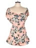 Altar'd State Floral Pink Romper Size S - photo 1