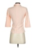 Hanh Pink 3/4 Sleeve Button-Down Shirt Size 10 - photo 2