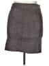 Thacker Gray Faux Leather Skirt Size XL - photo 1