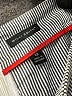Willi Smith 100% Cotton Houndstooth Gray Casual Skirt Size 12 - photo 4