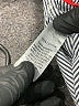 Willi Smith 100% Cotton Houndstooth Gray Casual Skirt Size 12 - photo 5