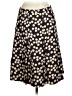 J.Crew 100% Silk Polka Dots Black Silk Skirt Size 4 - photo 2