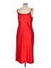 Nine West Solid Red Casual Dress Size M - photo 2