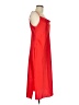 Nine West Solid Red Casual Dress Size M - photo 4