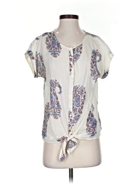 Lucky Brand Short Sleeve Blouse