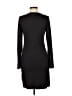 Dee Elly Solid Black Cocktail Dress Size L - photo 2