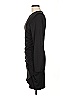 Dee Elly Solid Black Cocktail Dress Size L - photo 5