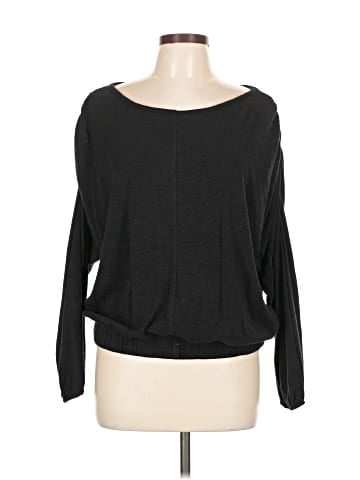 Self Contrast Pullover Sweater (view 1)